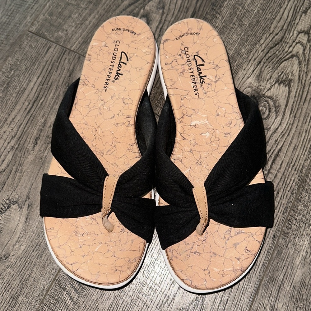 Clarks Womens Eliza Shore sandals Sz 6.5M - Picture 7 of 9